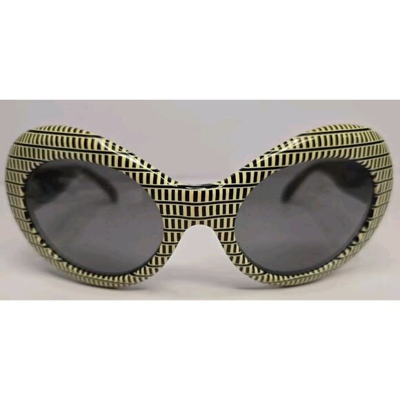 VINTAGE RARE CHRISTIAN DIOR PRE OPTYL OVERSIZED PRINTED 1960\'S SUNGLASSES main image 5